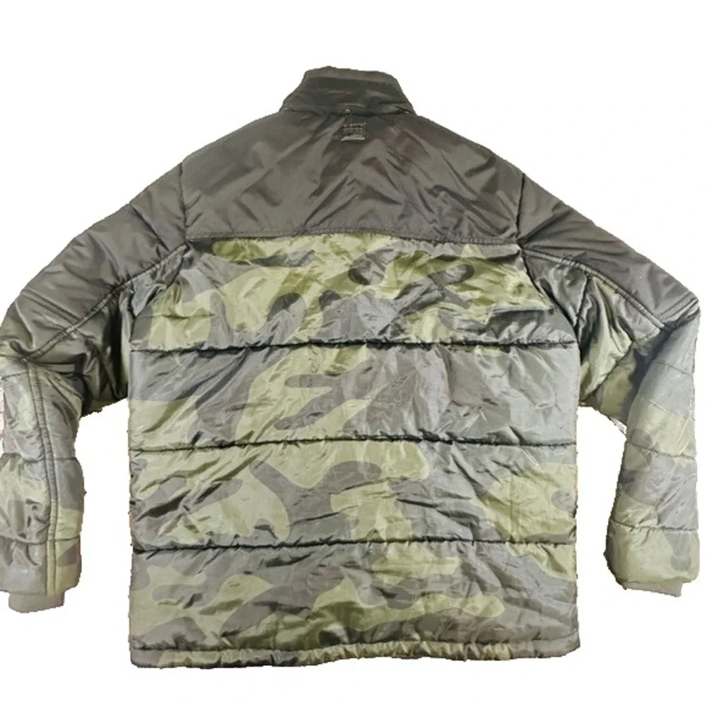 G-Star Raw Jacket Men's Sz.Large Camouflaged Expedition Puffer Outdoor Camping‎